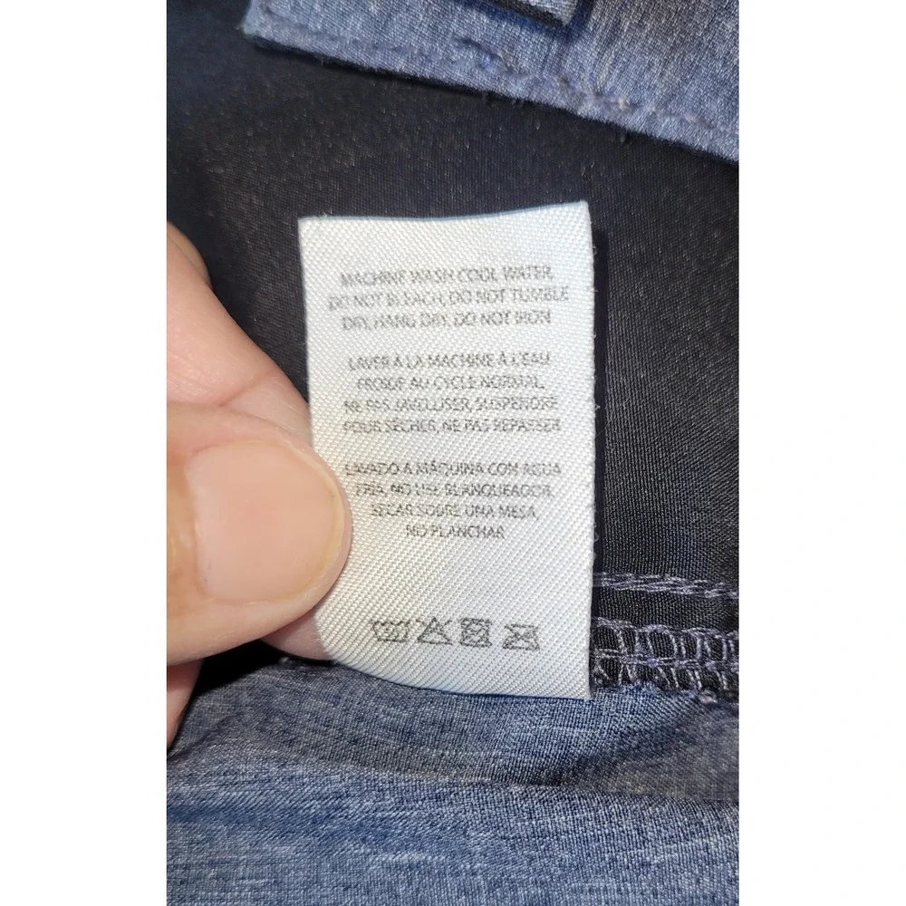 TRUNKS Muli-functional Men's Short Size 38, Blue, Button And Zip